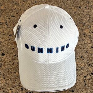 Dunning White Baseball Cap Size M/L